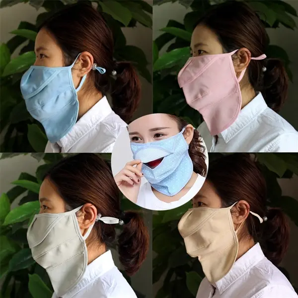 Reusable Protective Face Mask Sunscreen