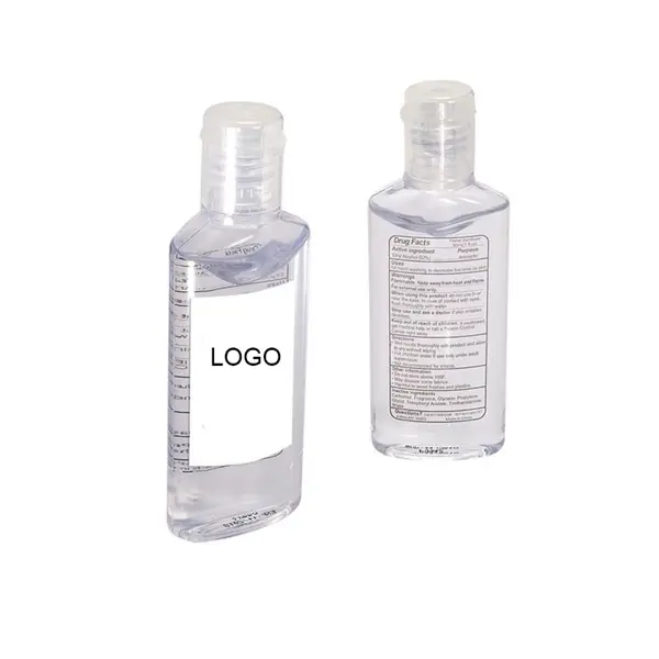 2oz Hand Sanitizer Gel Bottle