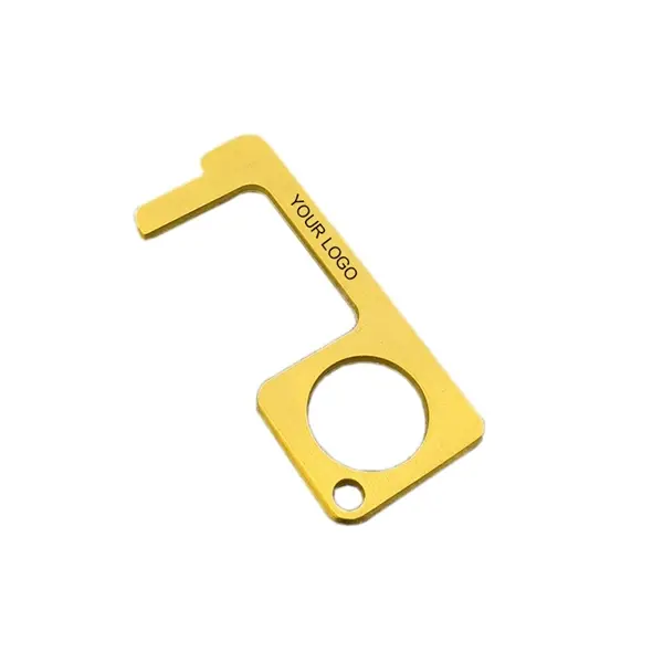 Anti contact metal key