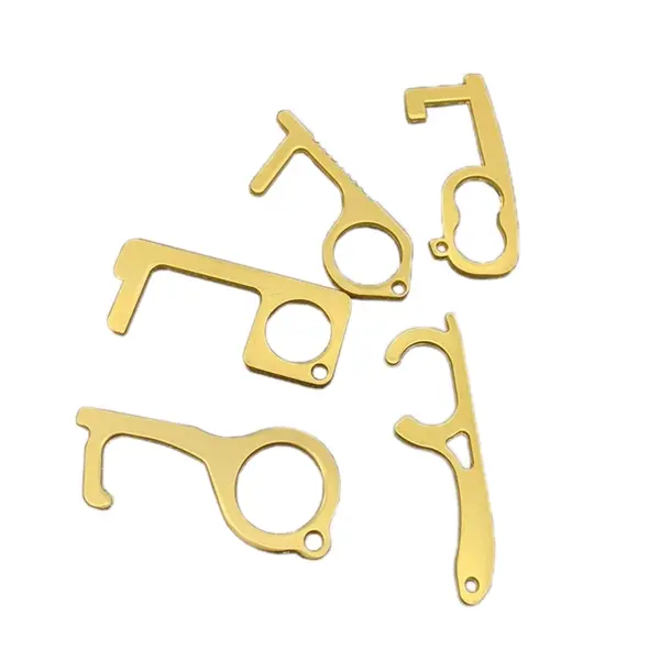 Anti contact metal key