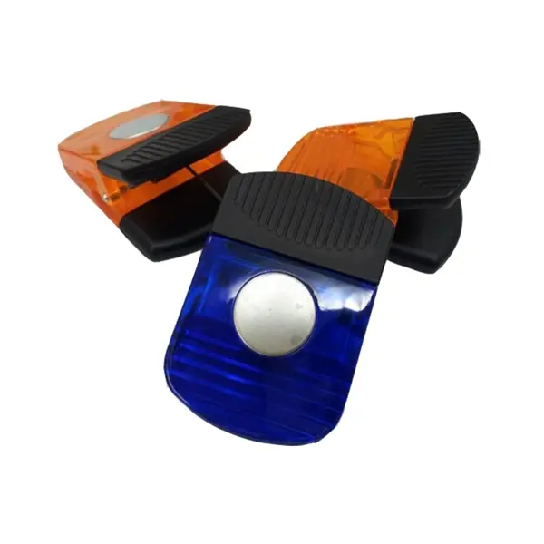 Square Plastic Magnetic Clip Memo holder