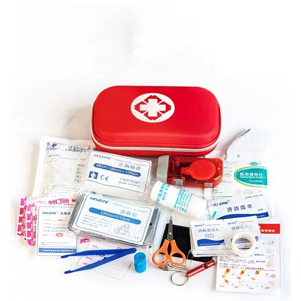 Custom 44-Piece Travel First Aid Kit with Logo