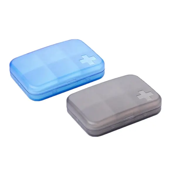 Six-grid Pill Box
