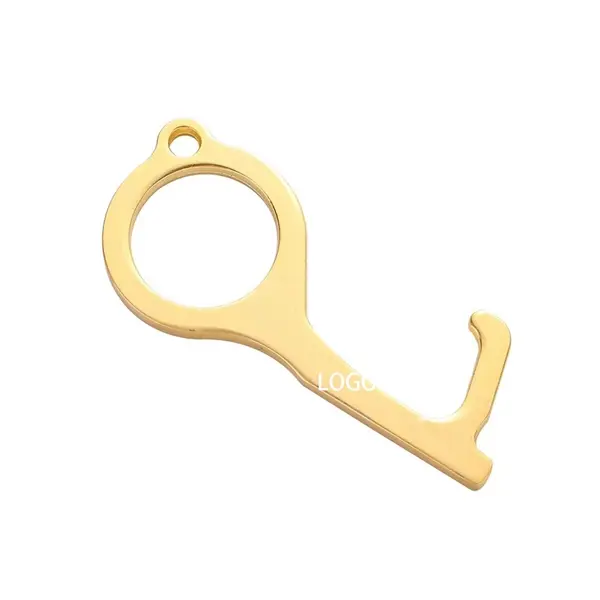 Portable Door Opener Keyring Non Touch Elevator Button Tool
