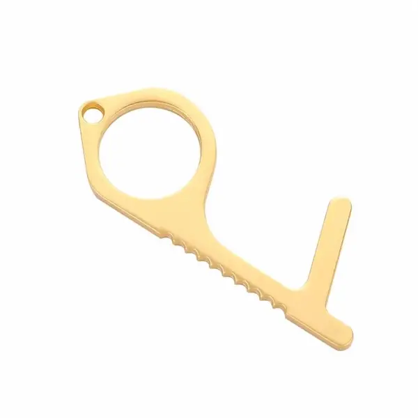 Portable Door Opener Keyring Non Touch Elevator Button Tool