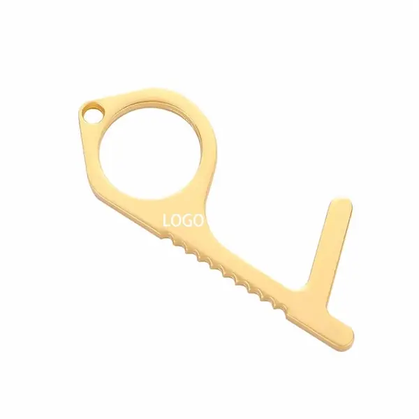 Portable Door Opener Keyring Non Touch Elevator Button Tool