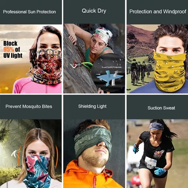 Multi Fuction Magic Scarf Neck Gaiter