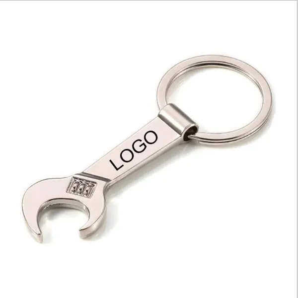 Zinc Alloy Bottle Opener Key Chain