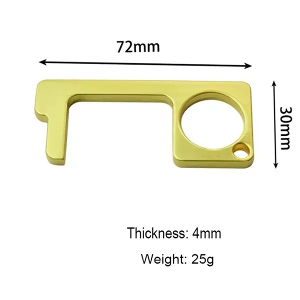 Alloy Germ Free Key