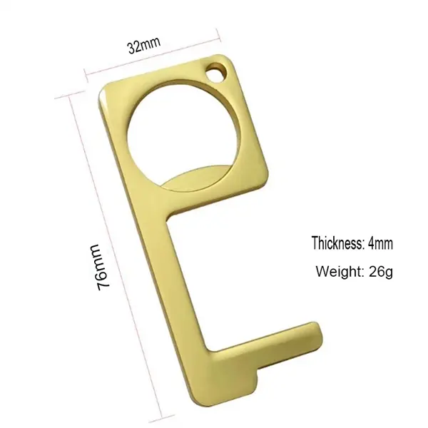 Alloy Germ Free Key