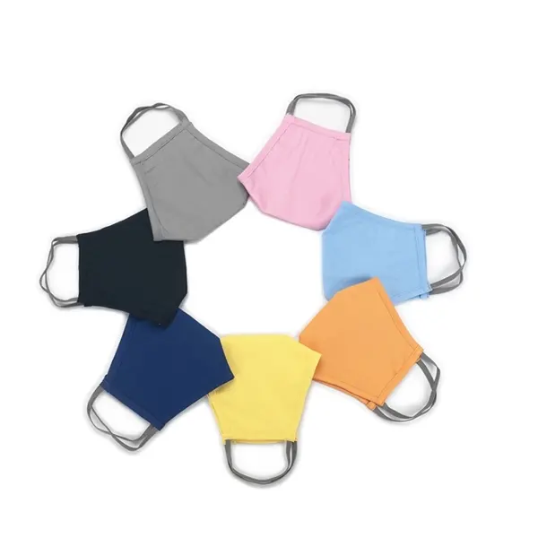 Full Color Cotton 3-Ply Cotton Unisex Face Mask Cover
