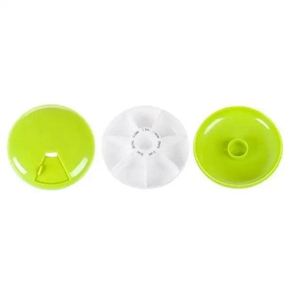 7-Day Round Pill Case