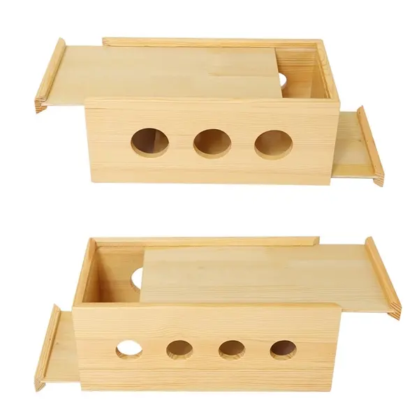 Wooden Cable Management Box