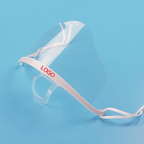 Plastic Face Shied Clear Mouth Mask