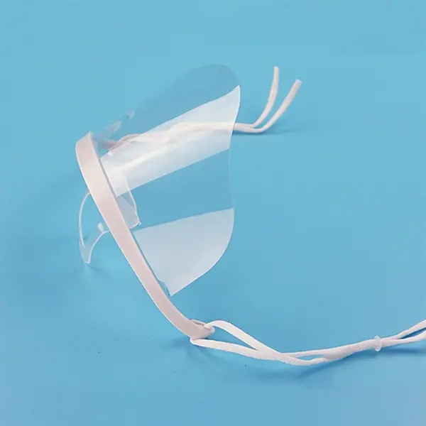 Plastic Face Shied Clear Mouth Mask