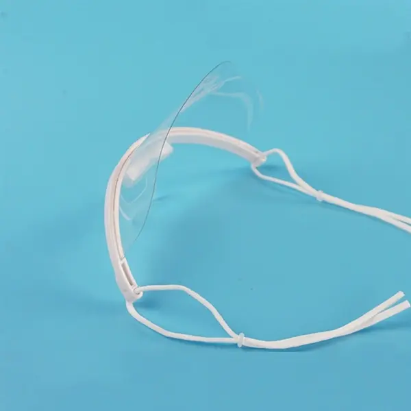 Plastic Face Shied Clear Mouth Mask