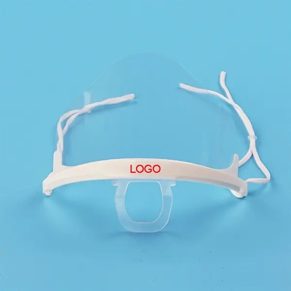 Plastic Face Shied Clear Mouth Mask