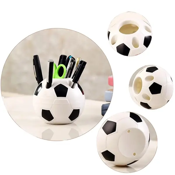 Football Shaped Pen Cup