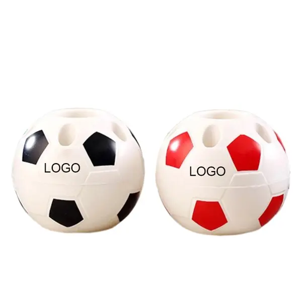 Football Shaped Pen Cup