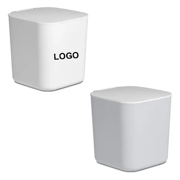 Multi Press-type Bullet Cover Bucket DesktopTrash Can