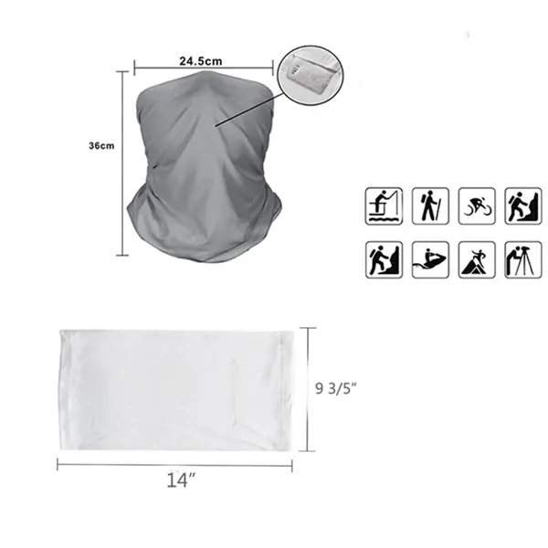 3D Printed Seamless Neck Gaiter & Face Mask