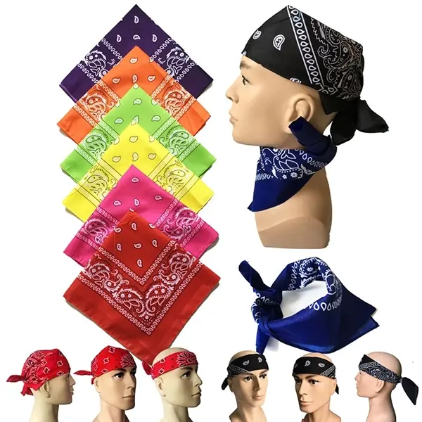 Bandana Headwear / Neck Gaiter 22" x 22"