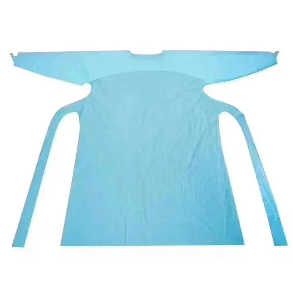 Disposable PE Isolation Gown