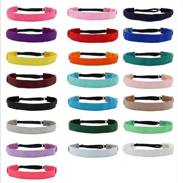 Headband with Face Mask Buttons