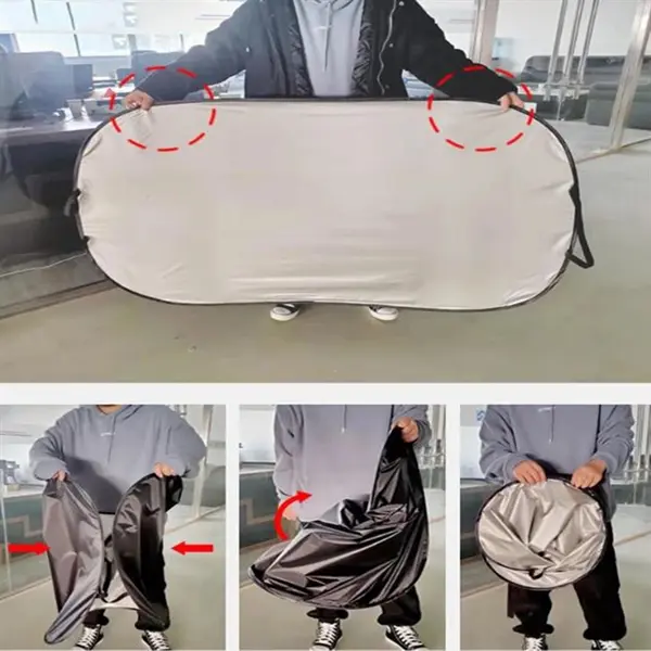 Folding Car Windshield Sun Shade