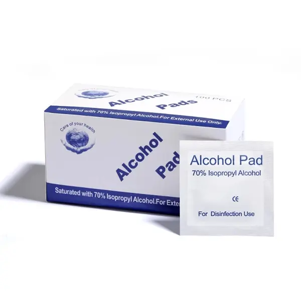100pcs 75% Alcohol Wet Wipes Disposable Disinfection Antisep