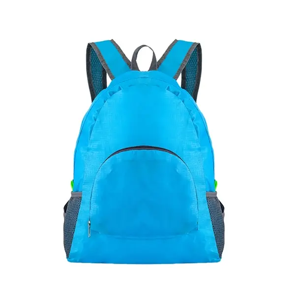 Portable folding backpack