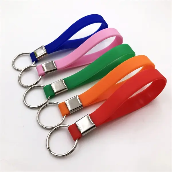 Silicone Wristband Keychain