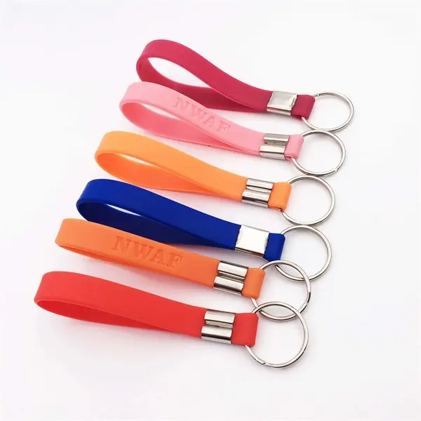 Silicone Wristband Keychain