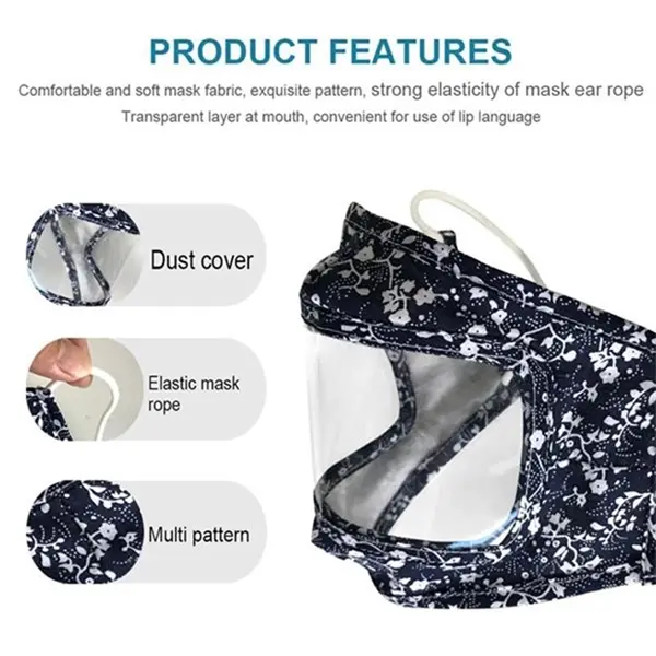 Reusable Month Visible Bandanas Face Mask