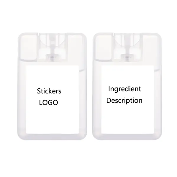 20ml Portable Mini Credit Crad Hand Sanitizer Spray