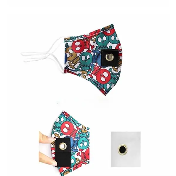 Promotional Cotton Adjustable Straw Masks