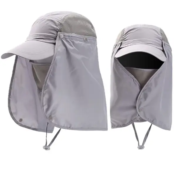 Fishing Hats with Face Mask