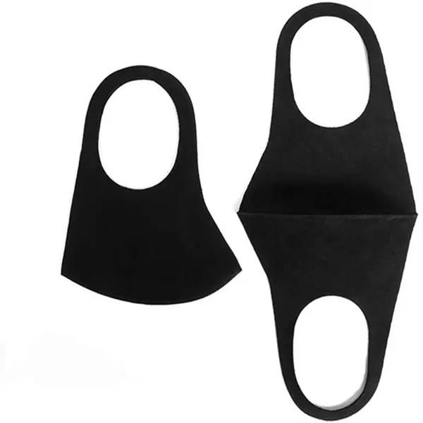 Fashion Protective Unisex Black Dust Cotton Washable, Reusab