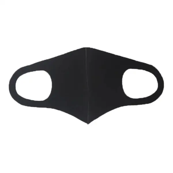 Fashion Protective Unisex Black Dust Cotton Washable, Reusab