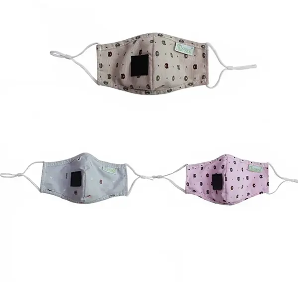 Kids Face Mask with Straw Hole