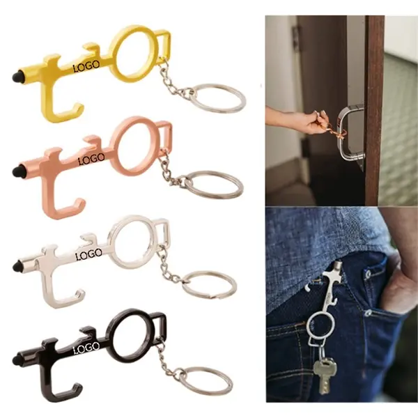 No Touch Door Opener Keychain