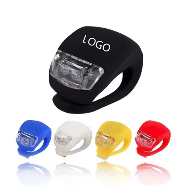 Silicone LED Bicycle Headlight Taillight