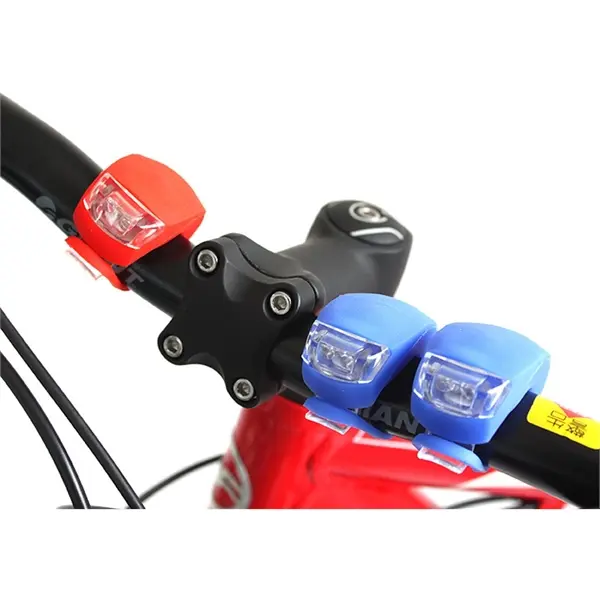 Silicone LED Bicycle Headlight Taillight