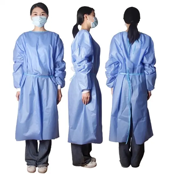SMS Disposable Protective Coverall Suit Sleeved- FDA Approved