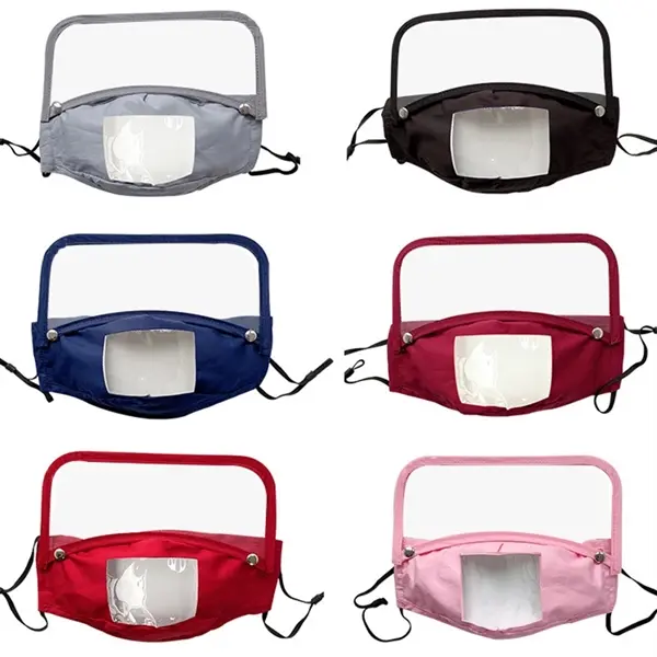 Child Visible Mouth Cosplay Cotton Mask Eye Mouth Shield
