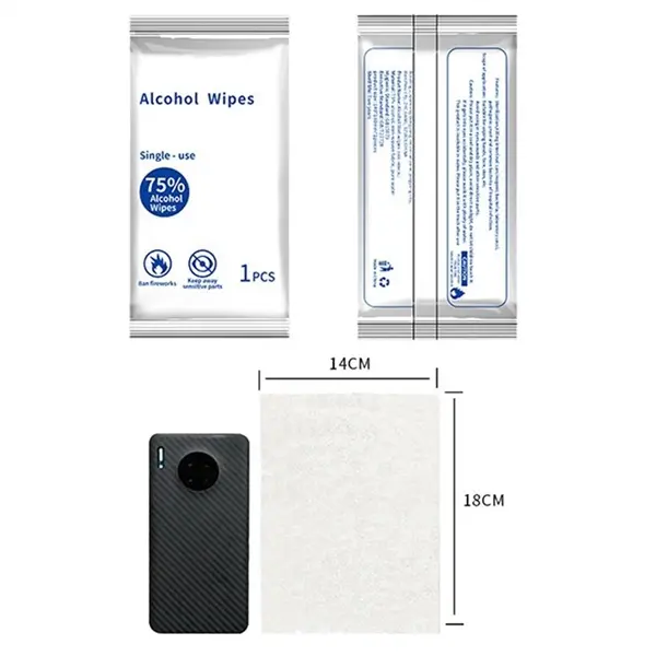Individual pack 75% Alcohol Hand Wipes