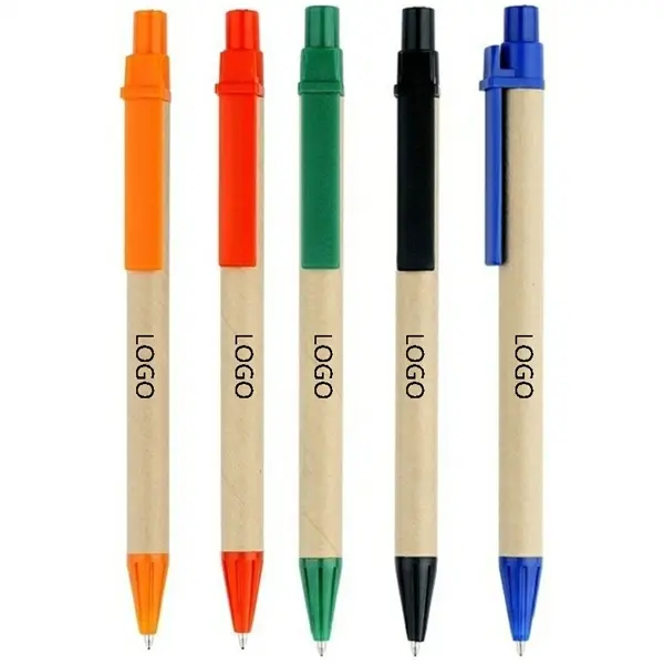 Kraft paper ballpoint pen