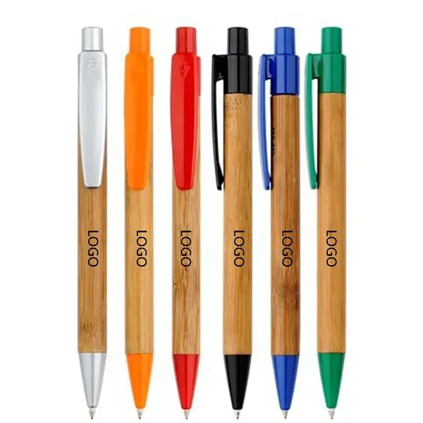 Bamboo press pen