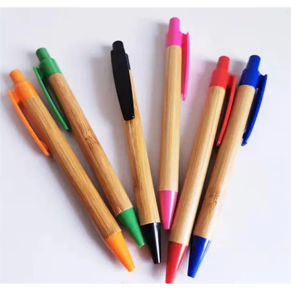 Bamboo press pen