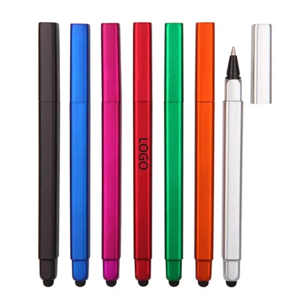 Square Stylus Pen for Touch Screens/Capacitive Ballpoint Pen